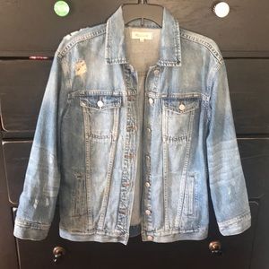 Madewll oversized denim jacket